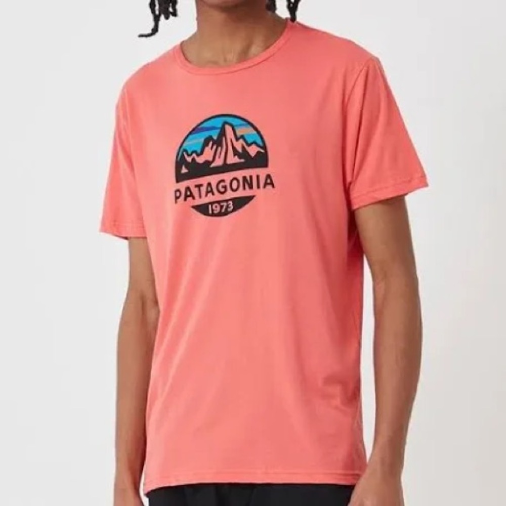 Patagonia Coral Short-Sleeve Logo Tee